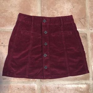 American Eagle corduroy skirt